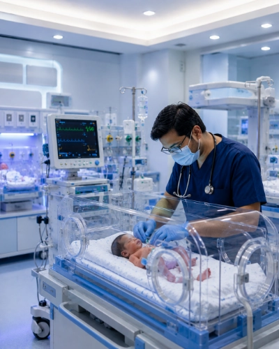 24×7 NICU Care with neonatologist