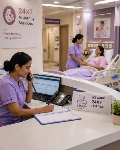 24×7 Maternity Services